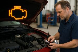 Cherry Capital Auto Clinic mechanic staff portrait